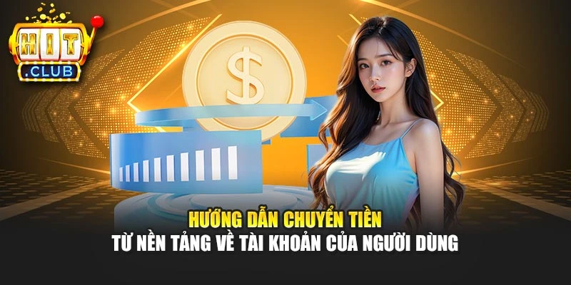 Hướng dẫn chuyển tiền từ nền tảng về tài khoản của người dùng