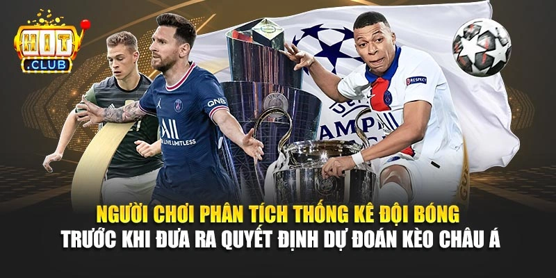 Người chơi phân tích thống kê đội bóng trước khi đưa ra quyết định dự đoán kèo châu Á